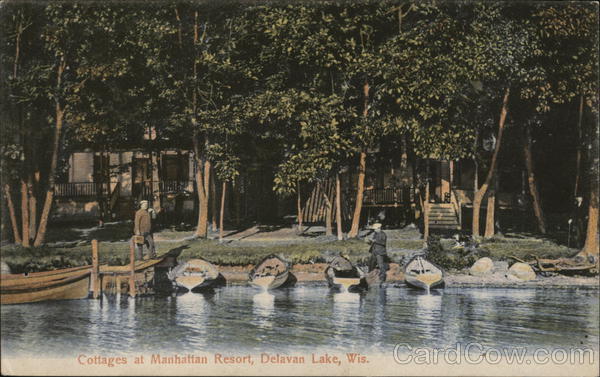 Cottages at Manhattan Resort Delavan Lake Wisconsin