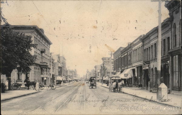Street Scene Fond Du Lac Wisconsin