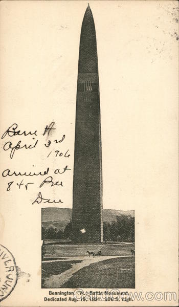 Battle Monument Bennington Vermont