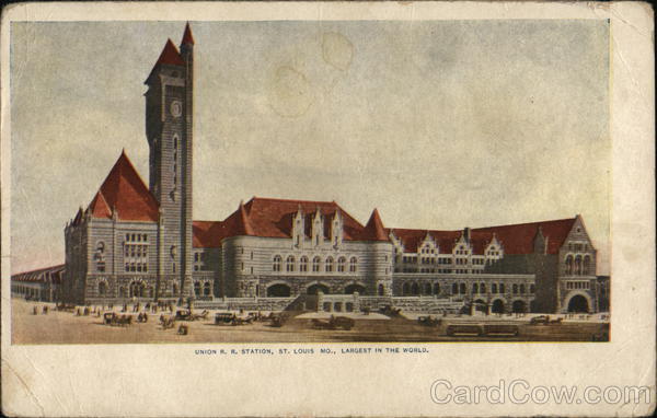Union R. R. Station St. Louis Missouri