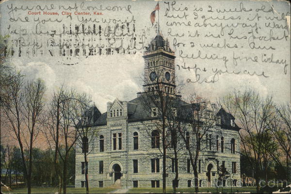 Court House Building Clay Center Kansas