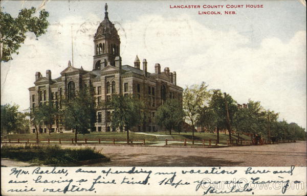 Lancaster County Court House Lincoln Nebraska