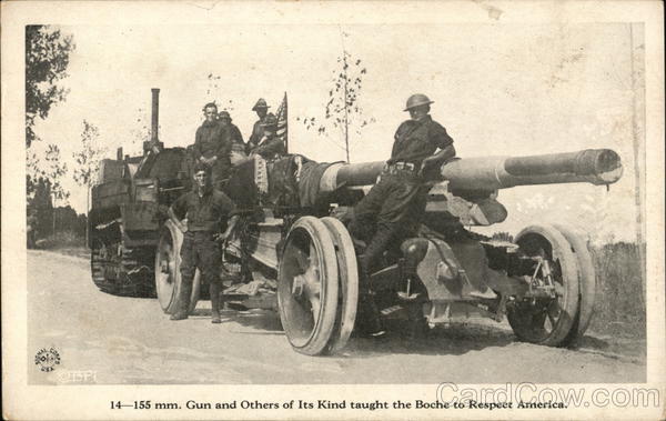 155mm. Gun and Others of Its Kind Military