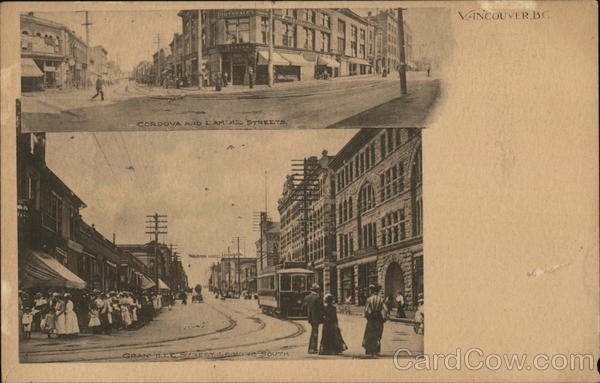 Street Scenes Vancouver BC Canada British Columbia