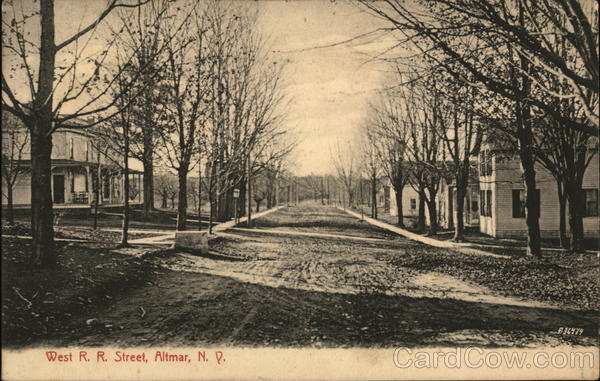 West R.R. Street Altmar New York