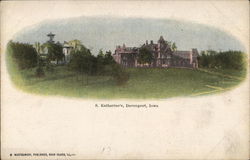 S. Katharine's Davenport, IA Postcard Postcard Postcard