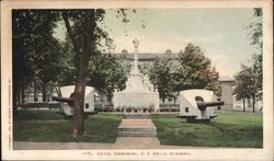 Naval Memorial, U.S. Naval Academy Postcard