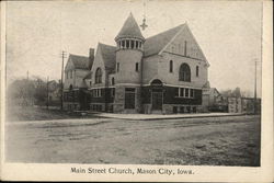 Main Street Church Postcard