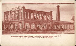 Printing House of the Mayflower Publishing Company Floral Park, NY Postcard Postcard Postcard