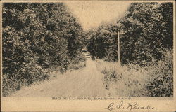 Big Hill Road Baldwin, KS Postcard Postcard Postcard