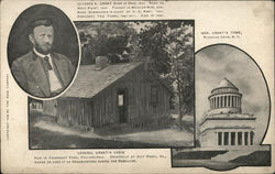 General Grant's Cabin, Fairmount Park Postcard
