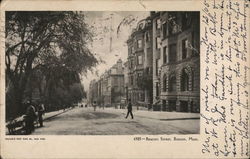 Looking Along Beacon Street Looking Along Beacon Street