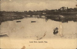 Lower River Ipswich, MA Postcard Postcard 