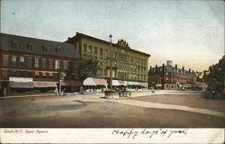 Upper Square Dover, NH Postcard Postcard Postcard