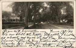 Main Street Hingham, MA Postcard Postcard Postcard
