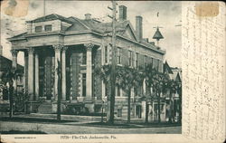 Jacksonville Elks Club Florida Postcard Postcard Postcard