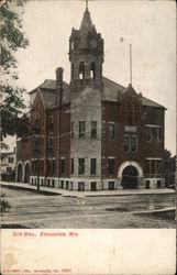 City Hall Stoughton, WI Postcard Postcard Postcard