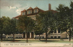 High School Sheboygan, WI Postcard Postcard Postcard