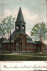 Baptist Church Postcard