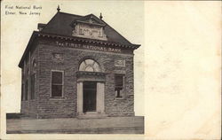 First National Bank Postcard