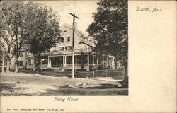 Irving House Dalton, MA Postcard Postcard Postcard