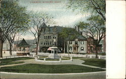 View of Common Woburn, MA Postcard Postcard Postcard