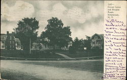 Corner Lenox and Douglas Roads Schenectady, NY Postcard Postcard Postcard