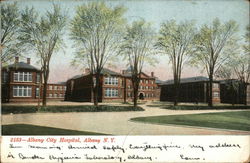 Albany City Hospital New York Postcard Postcard Postcard