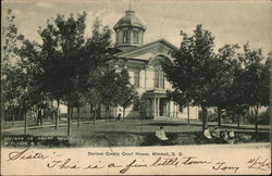Davison County Court House Postcard