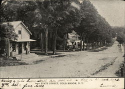 State Street, Cold Brook, New York Postcard