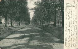 Lovers' Lane Appleton, WI Postcard Postcard Postcard