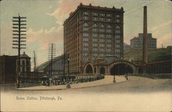 Union Station Pittsburgh, PA Postcard Postcard Postcard