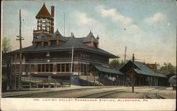 Lehigh Valley Passenget Station Allentown, PA Postcard Postcard Postcard