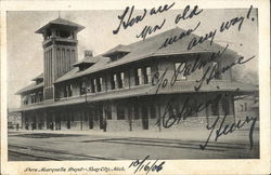 Pere Marquette Depot Postcard