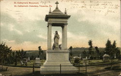 St. Catherine's Monument, St. Catherine's Cemetery Postcard