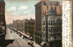 Broadway South from Second Postcard