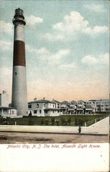 The Inlet, Absecon Light House Atlantic City, NJ Postcard Postcard Postcard