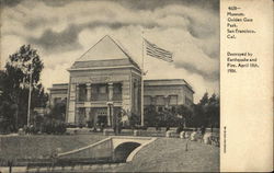 Museum, Golden Gate Park Postcard