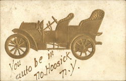 You Auto Be In No. Hoosick Postcard