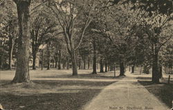 Main St. Sheffield, MA Postcard Postcard Postcard