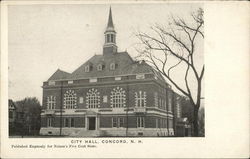 City Hall Concord, NH Postcard Postcard Postcard