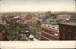 Birds-Eye View Manchester, NH Postcard Postcard Postcard