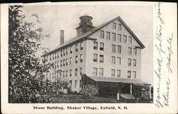 Stone Building, Shaker Village Enfield, NH Postcard Postcard Postcard