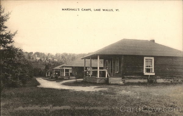 Marshall's Camps, Lake Wallis (Wallace) Canaan Vermont