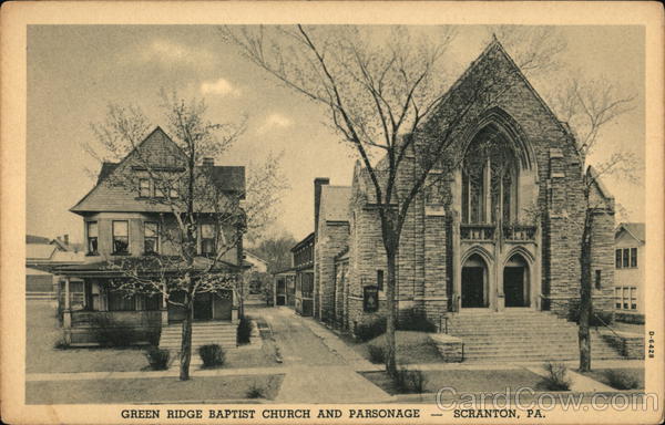 Green Ridge Baptist Church and Parsonage Scranton Pennsylvania