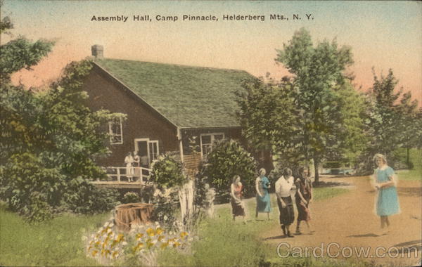 Assembly Hall, Camp Pinnacle, Helderberg Mountains Voorheesville New York