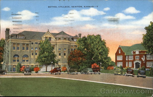 View of Bethel College Newton Kansas