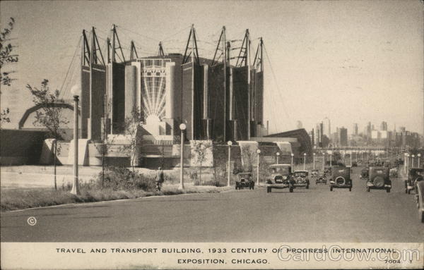 Travel and Transport Building, 1933 Century of Progress International Exposition Chicago Illinois