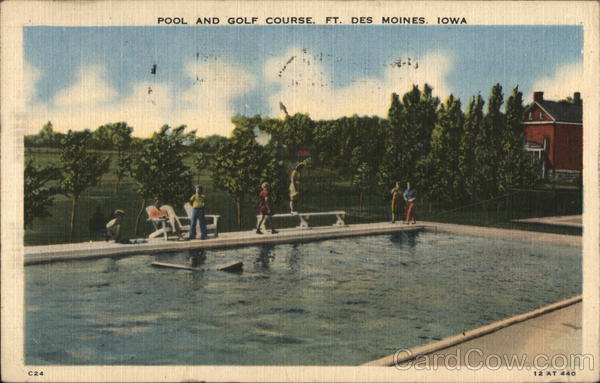 Pool and Golf Course Fort Des Moines Iowa