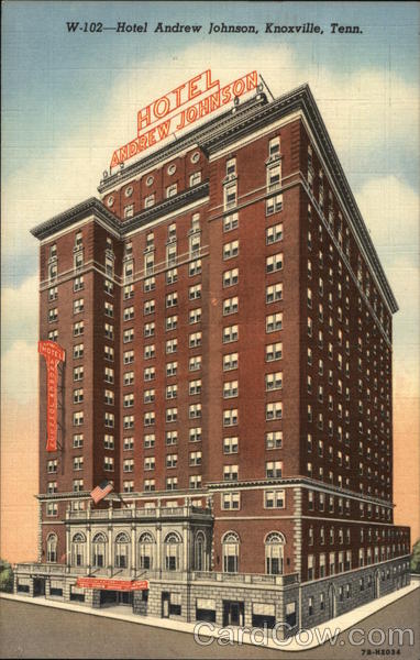 Hotel Andrew Johnson Knoxville Tennessee